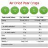 nutrionals pear